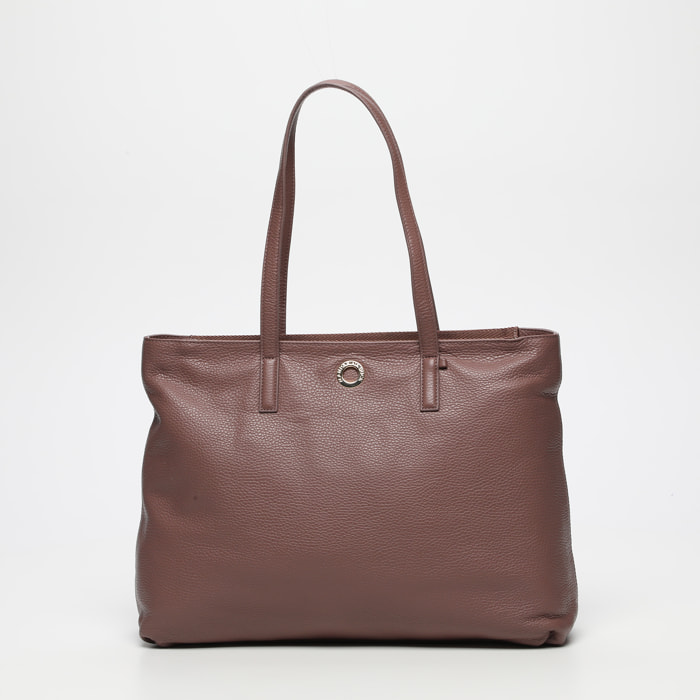 Bolso Mellow Leather - 100% cuero - marrón