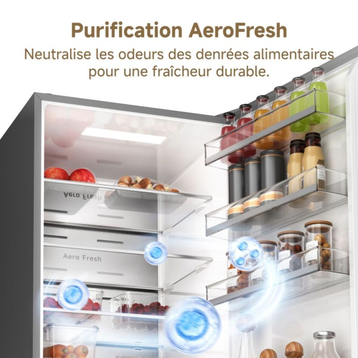 Réfrigérateur combiné DREAME Mega Pro 409L-C Dark Grey