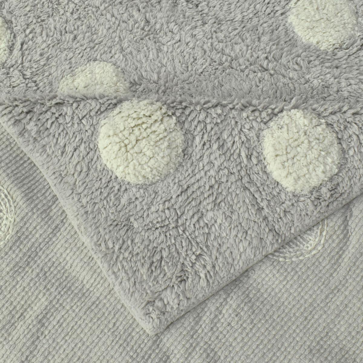 Tapis enfant Lufa, fait main en coton hypoallergénique