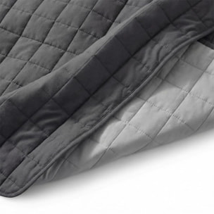 Copriletto matrimoniale estivo leggero double face 260x260 cm, trapunta estiva traspirante e morbida, coperta primaverile elegante e moderna, design reversibile per doppio stile, ideale per stagione calda, resistente e facile da lavare