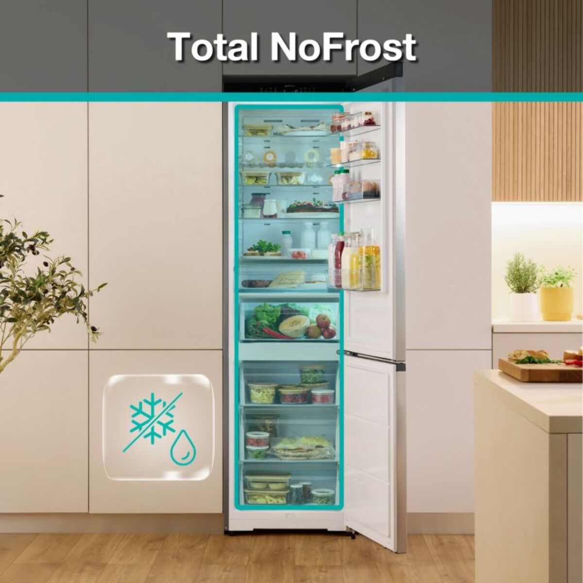 Réfrigérateur combiné GORENJE NRB620C61X4WFE