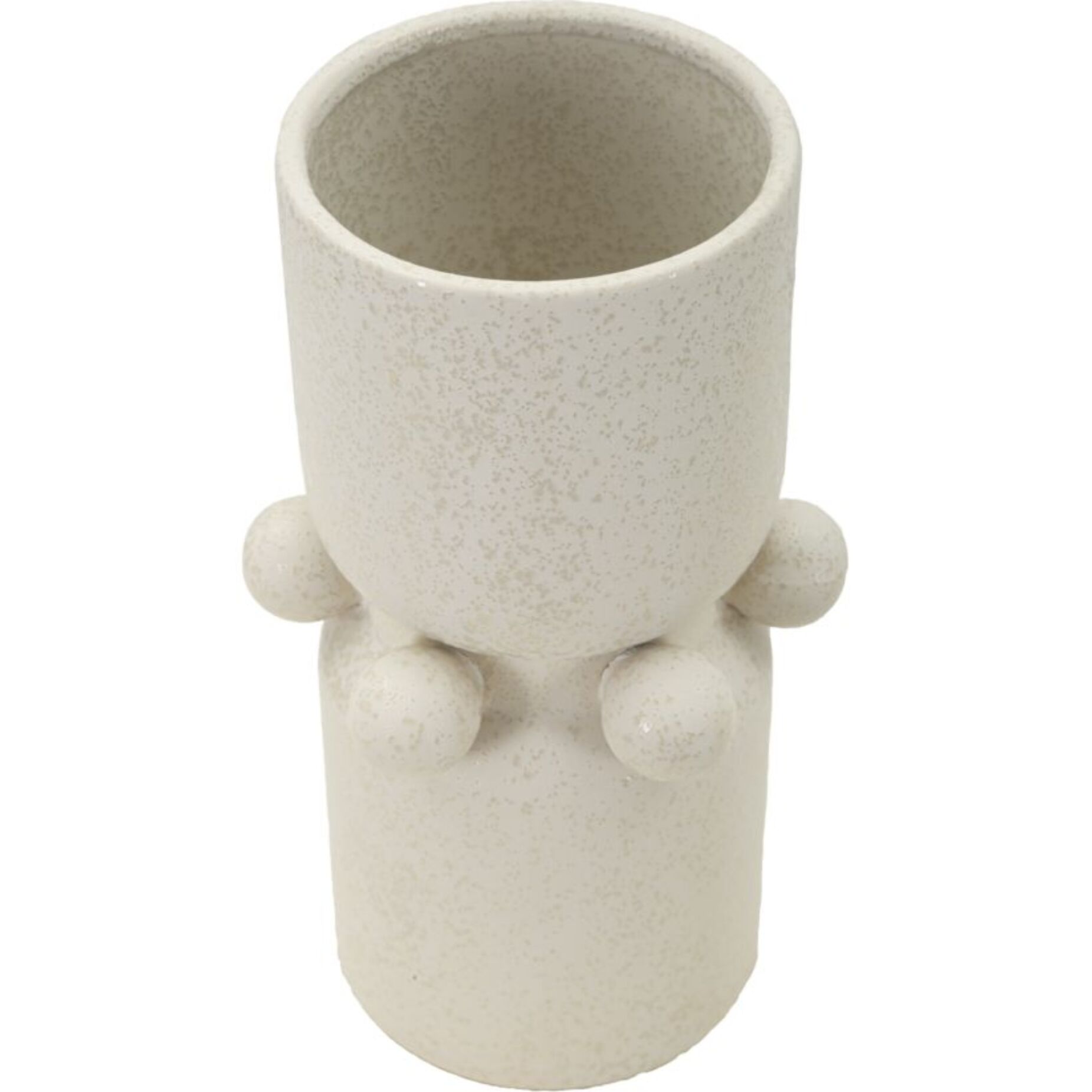 VASO CERAMICA BUBBLES CM Ø 16X28
