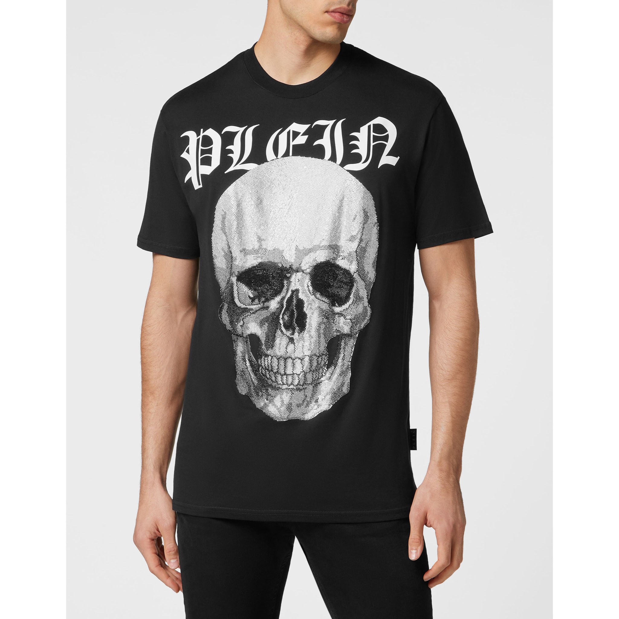PHILIPP PLEIN Camiseta Cuello Redondo SKULL