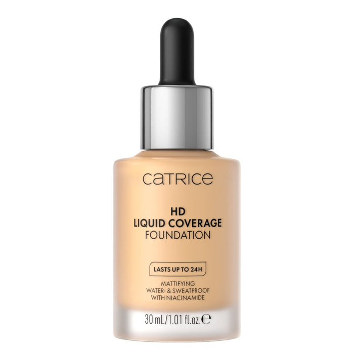 Hd Liquid Coverage Foundation - Fond de Teint Liquide Haute Couvrance 30ml