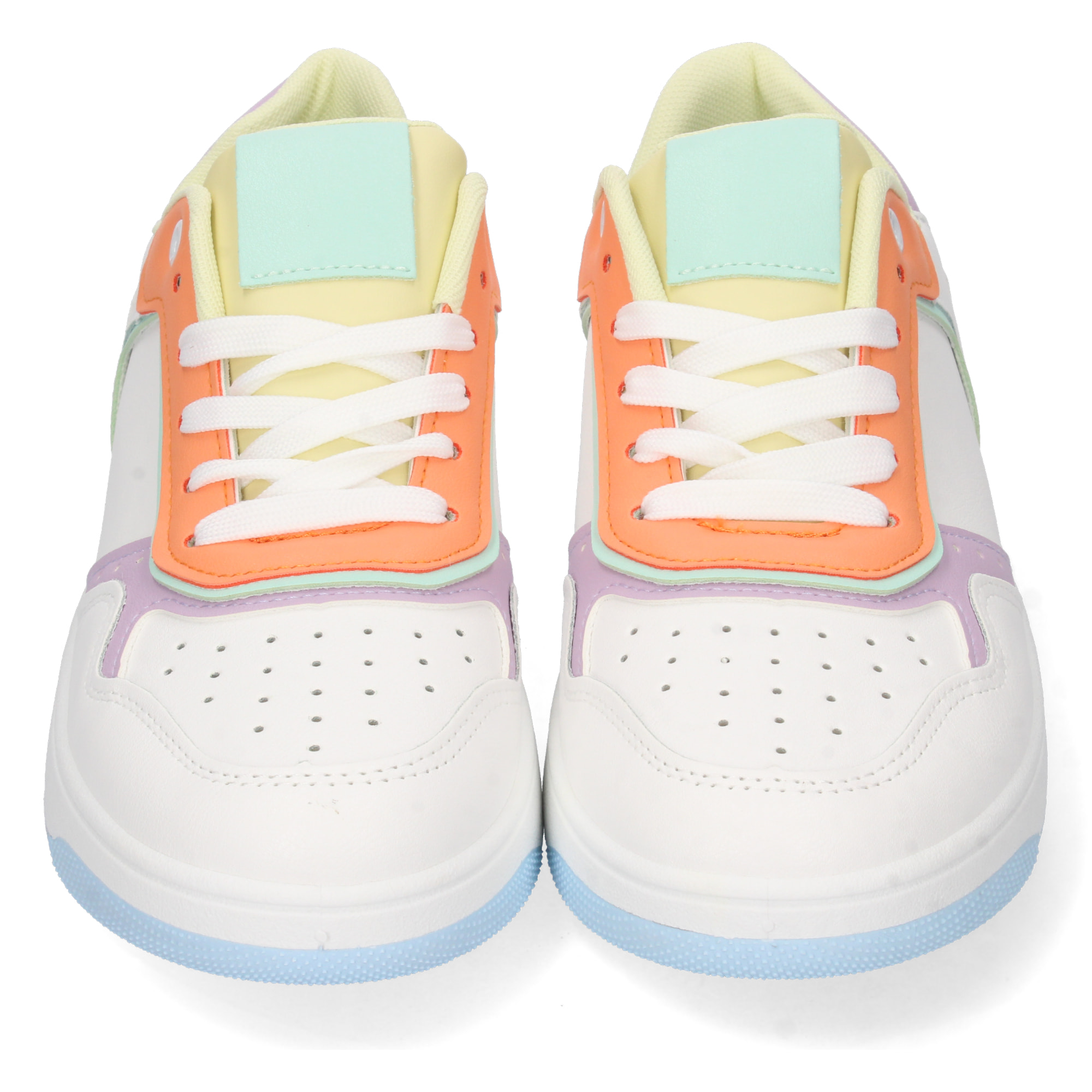 Zapatilla Plana Multicolor con Cordones