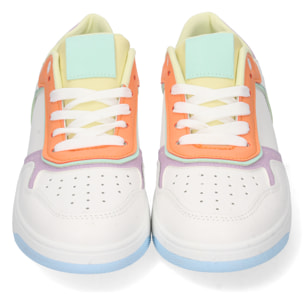 Zapatilla Plana Multicolor con Cordones