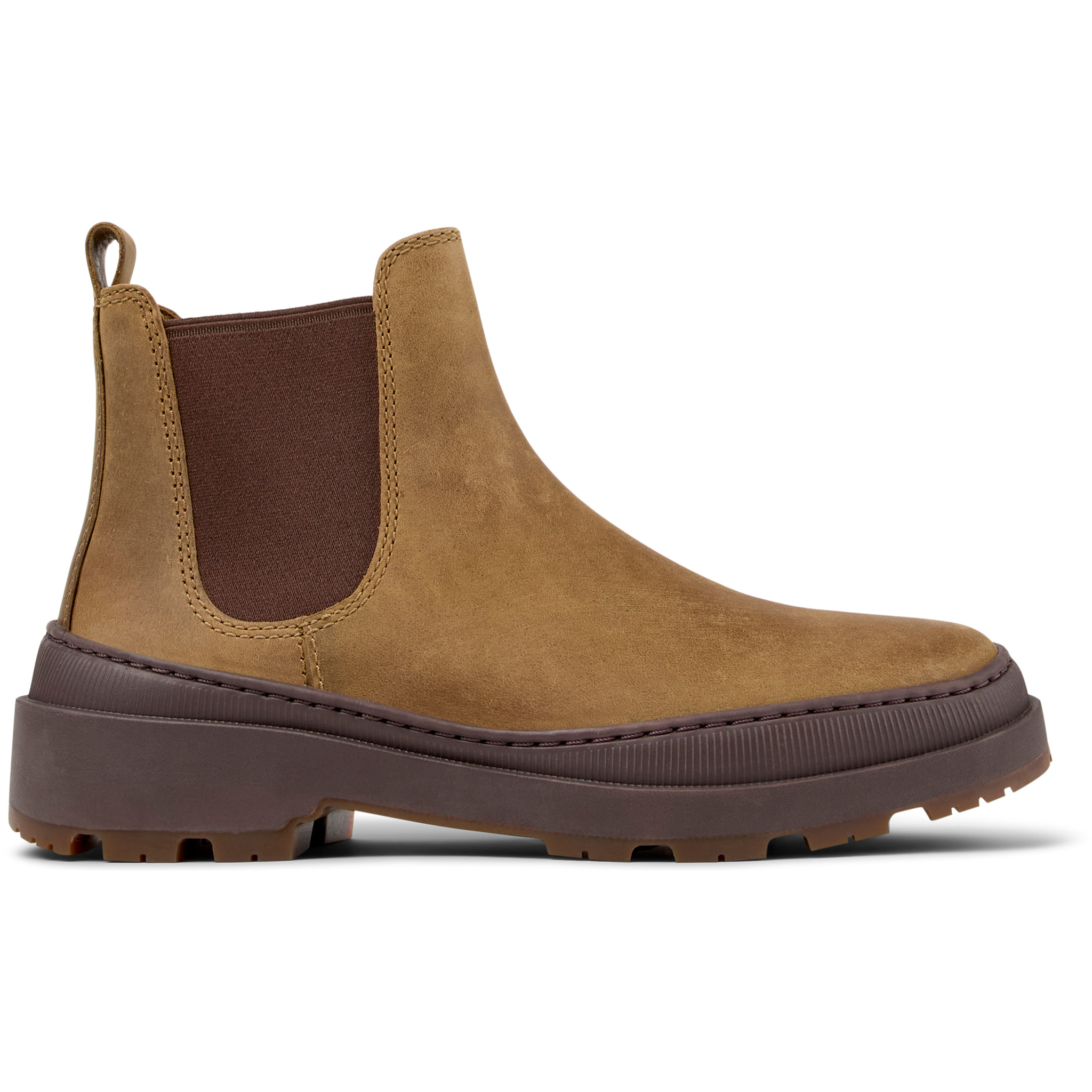 Stivaletti - CAMPER Brutus Trek - Marrone - Pelle nabuk