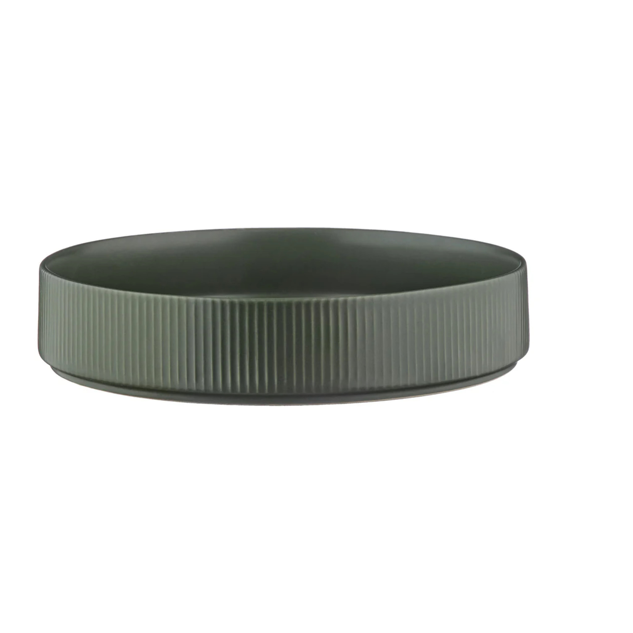 Assiette creuse SCANDI Ø21,5cm - 4 pièces - Olive