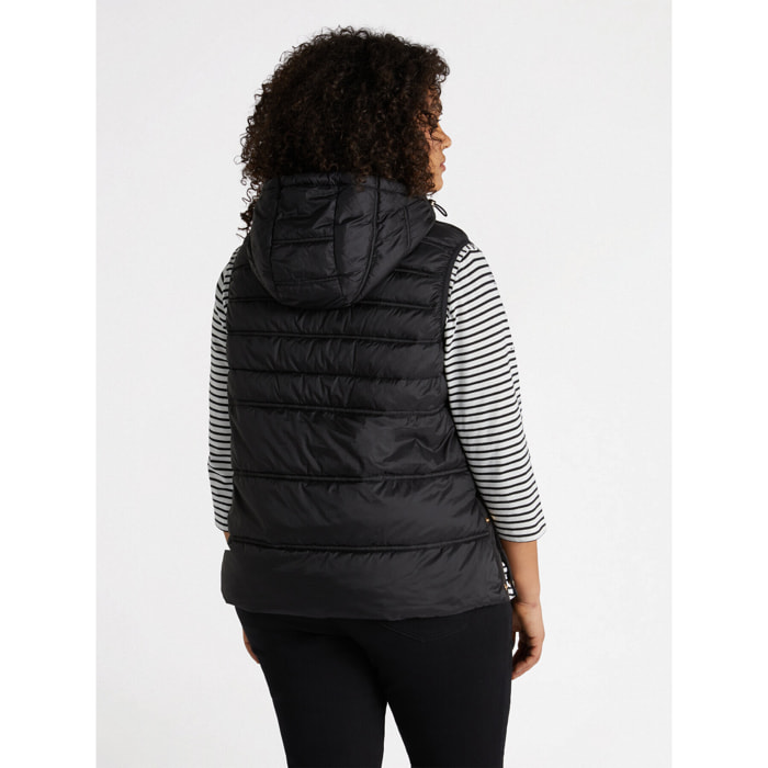 Fiorella Rubino - Chaqueta de plumón sin mangas con relleno Sorona® Aura - Negro