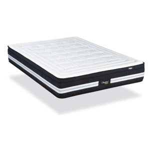 Ensemble Matelas Micro-ressorts Chambord avec sommier en bois