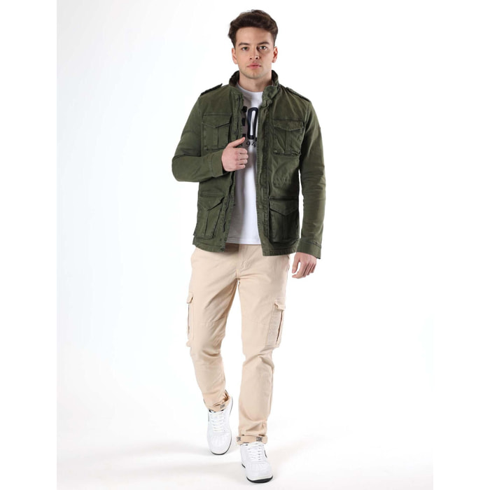 Chaqueta militar Leone Timeless para hombre