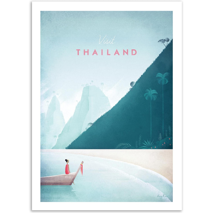 Affiche - Visit Thailand - Henry Rivers
