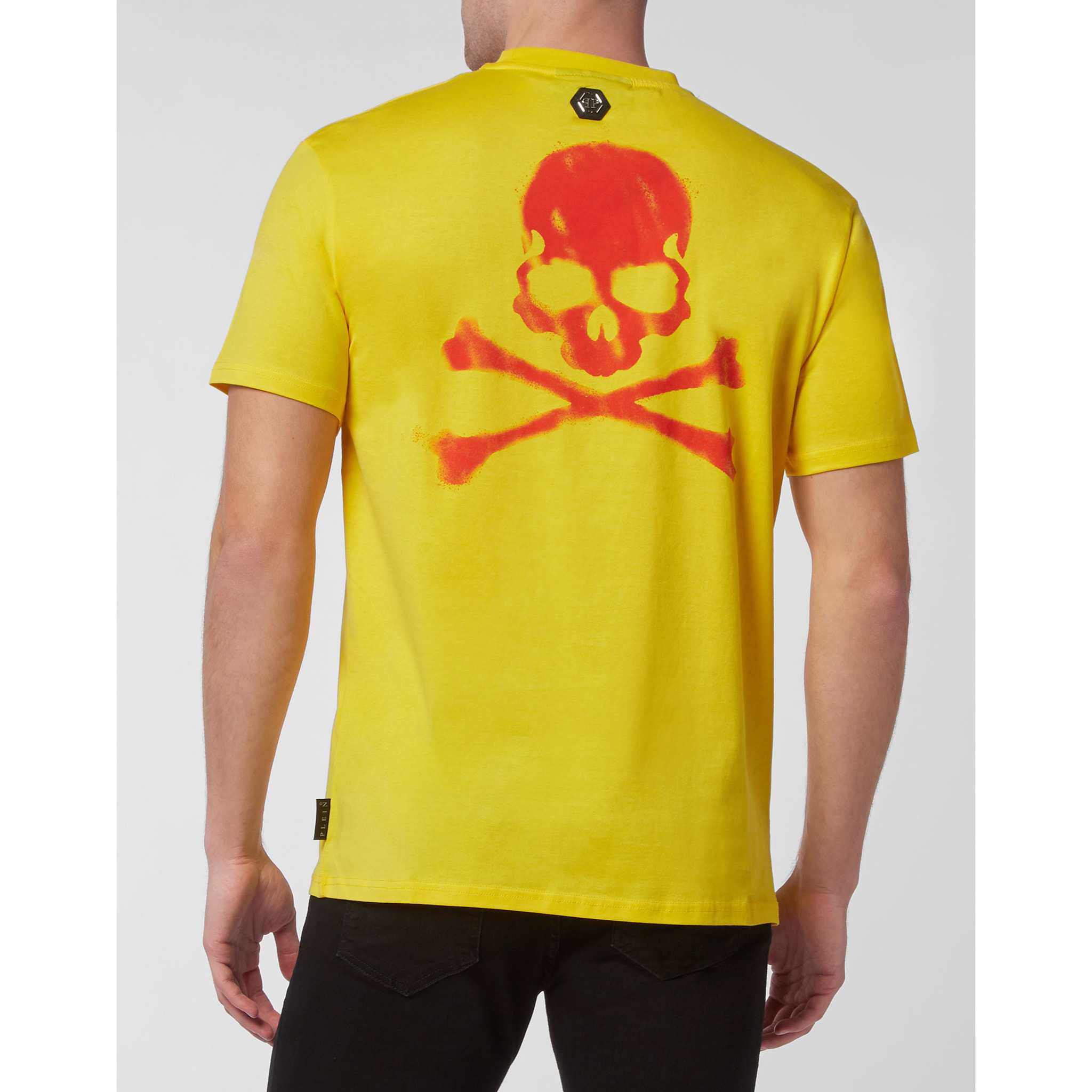 PHILIPP PLEIN T-Shirt Round Neck SKULL