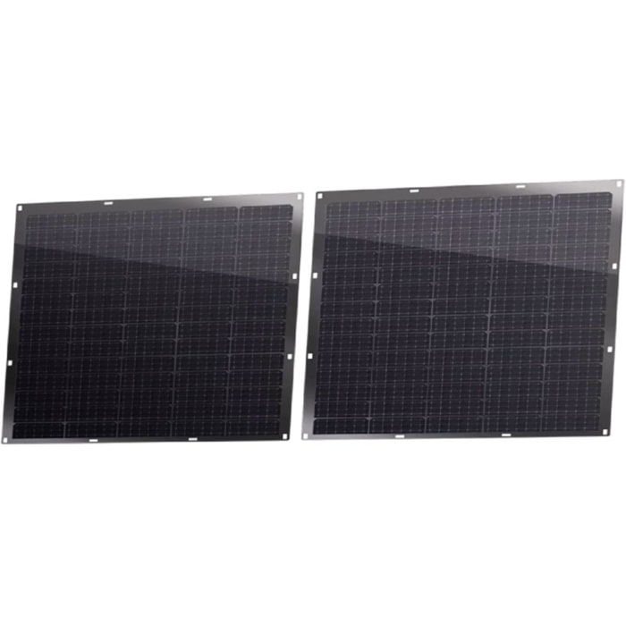 Panneau solaire LOGICOM ENERGY Kit 2x200W flexi+Micro-Ond.400W+support