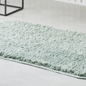 Tapis de bain tufté uni ESSENTIAL vert