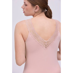 Perizoma laser con pizzo verde