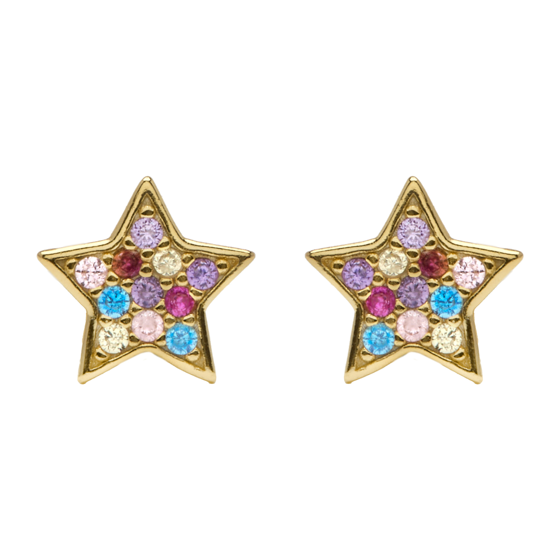 Pendientes Lalo acabado oro amarillo 18k
