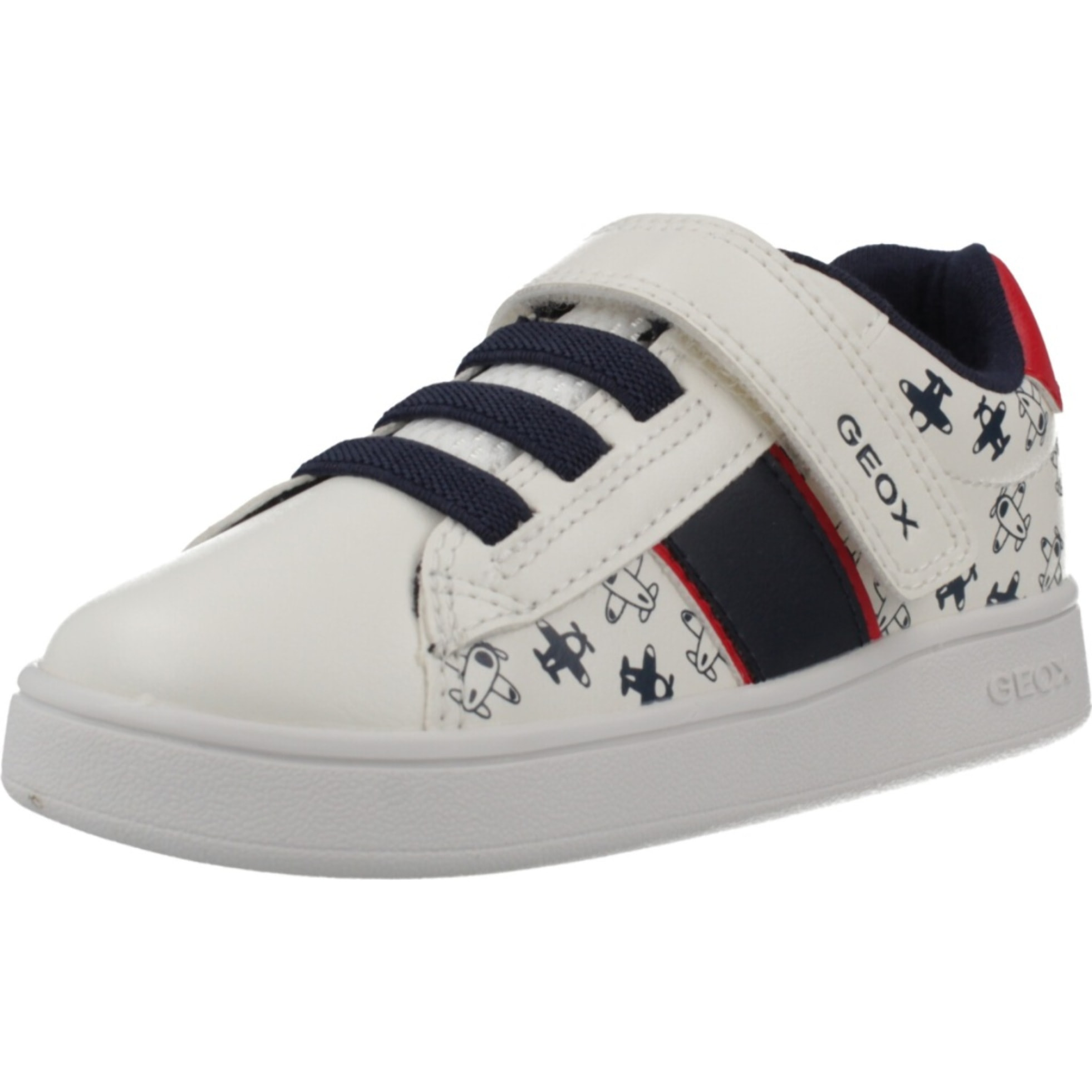 Zapatillas Niño de la marca GEOX  modelo B ECLYPER A BLANCO