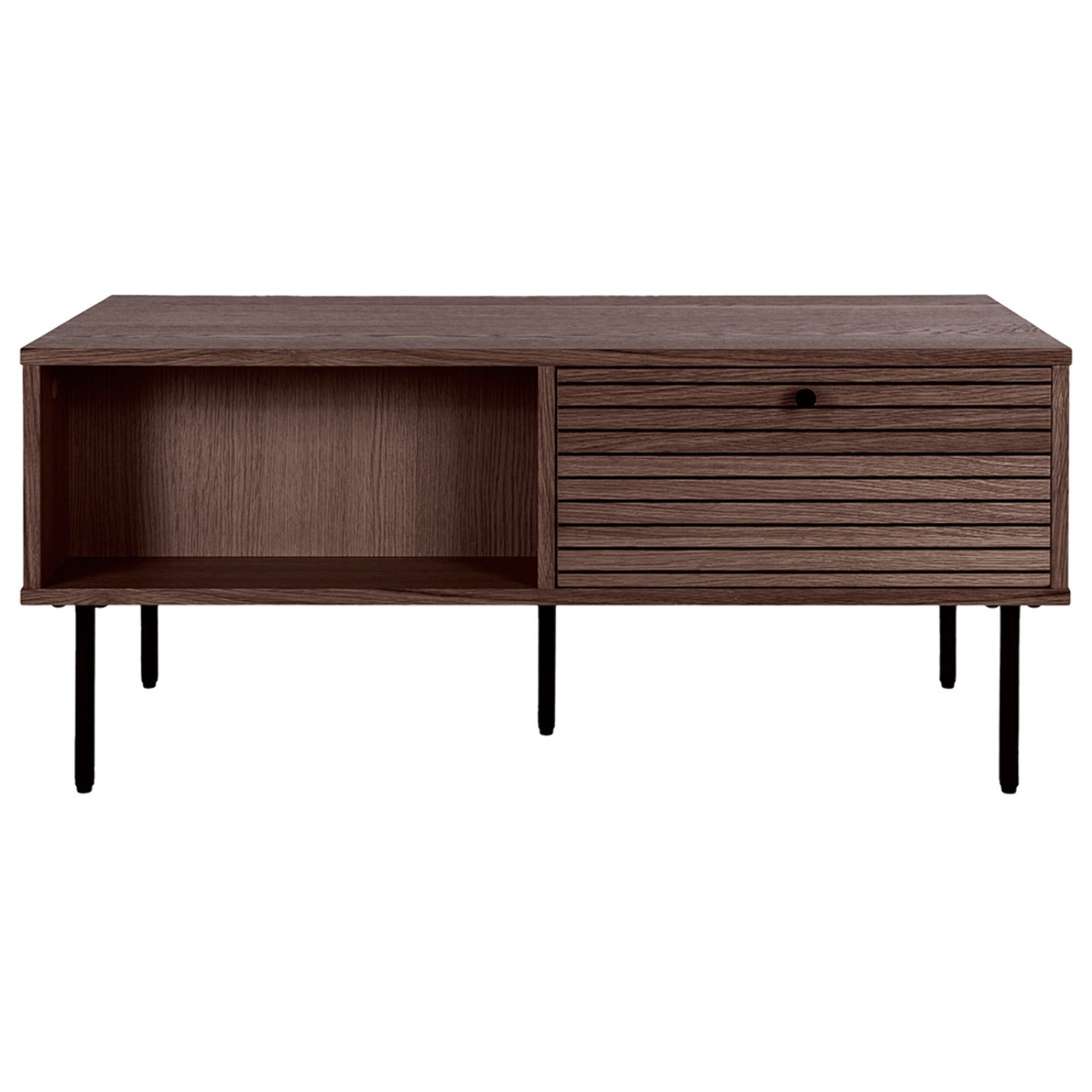 Tolga - table basse - chêne - 100 cm - Marron