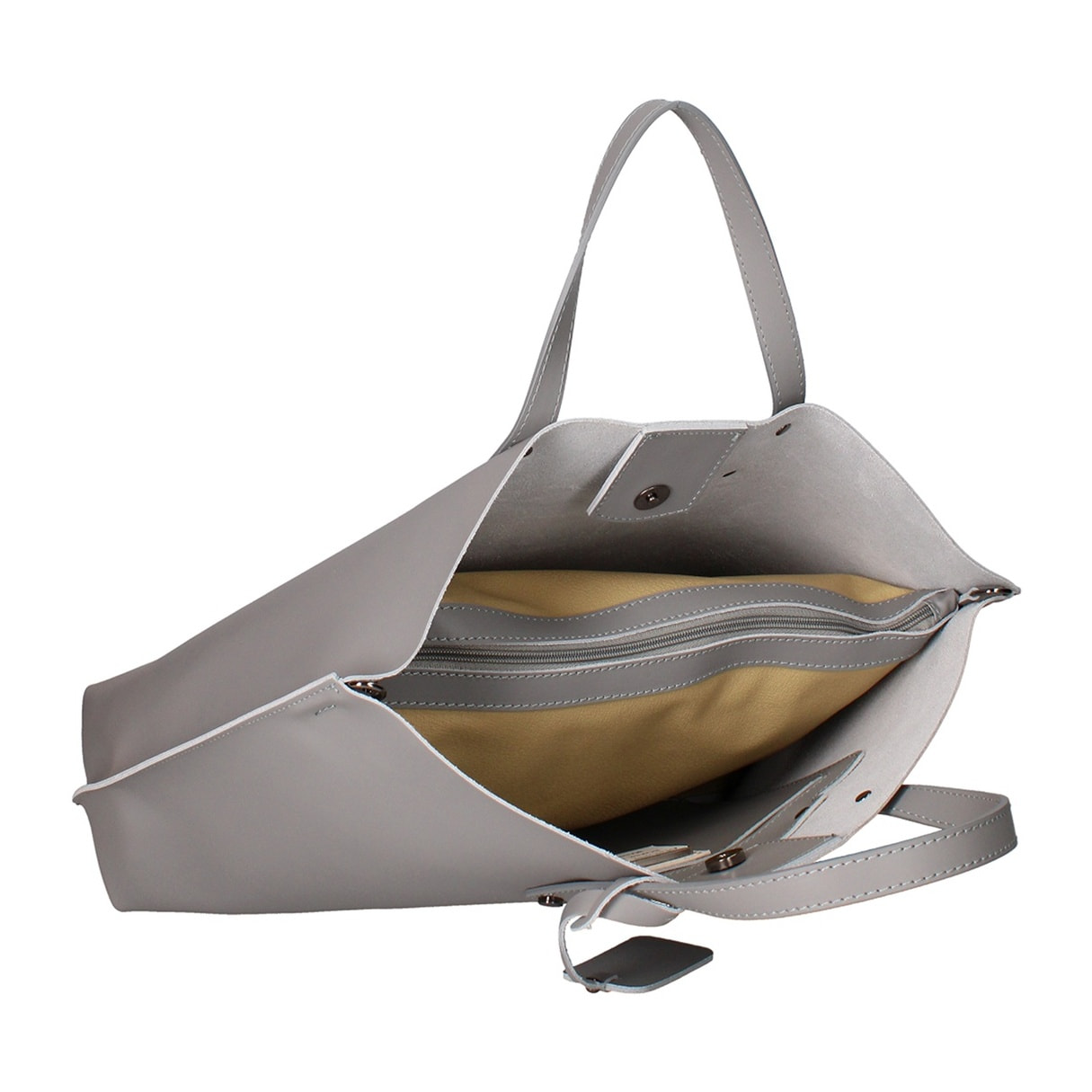Borsa a mano da donna - Modello Lumena - Vera pelle - 48.0 x 31.0 x 11.0 cm