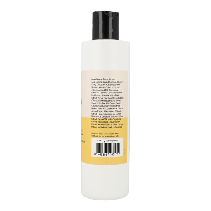 PLANETA HUERTO | Champú Anticaída 250 ml – Fortalece el Cabello desde la Raíz, Estimula el Crecimiento y Reduce la Caída