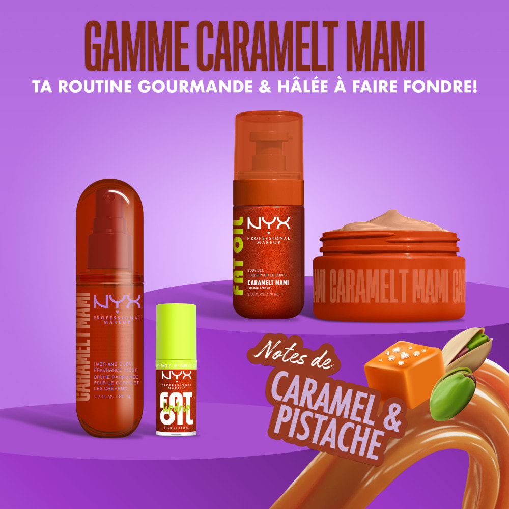 NYX Professional Makeup FAT OIL Gloss CARAMELT MAMI