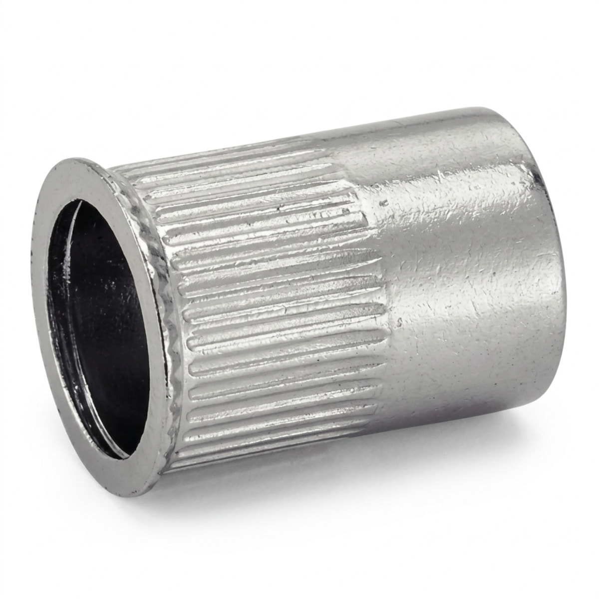 Écrous crantés à sertir à tête affleurante Inox A2 - Ø 5 mm - BTE 100 - ACTON - 626335