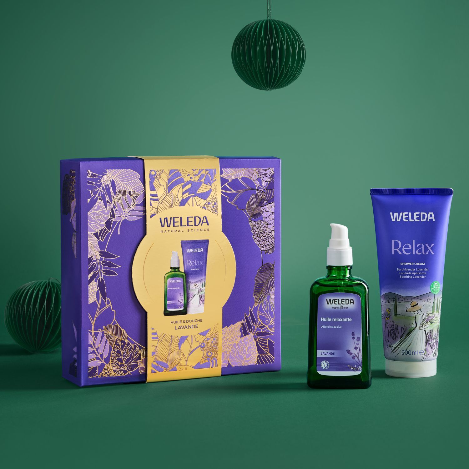 WELEDA - COFFRET NOEL CORPS LAVANDE 2025