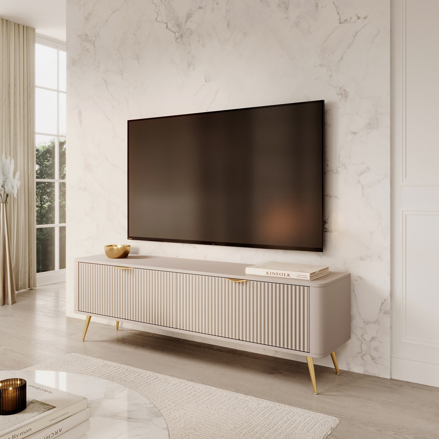 Oresteluchetta Porta TV GRETHA BEIGE
