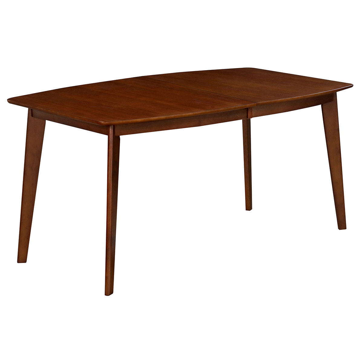 Table à manger extensible scandinave noyer L150-200 cm LEENA