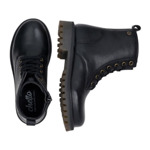 Botin elegante en piel