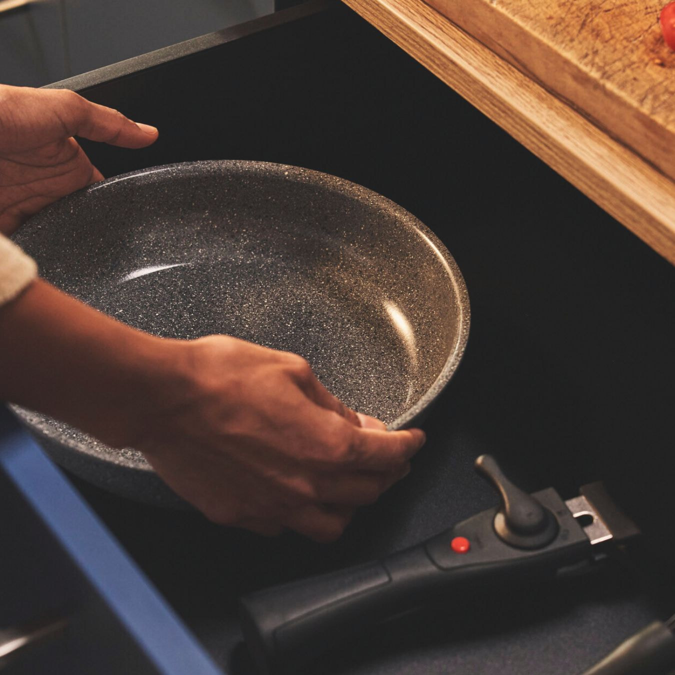 Poêle, 26 cm, Aluminium, Revêtement antiadhésif en céramique