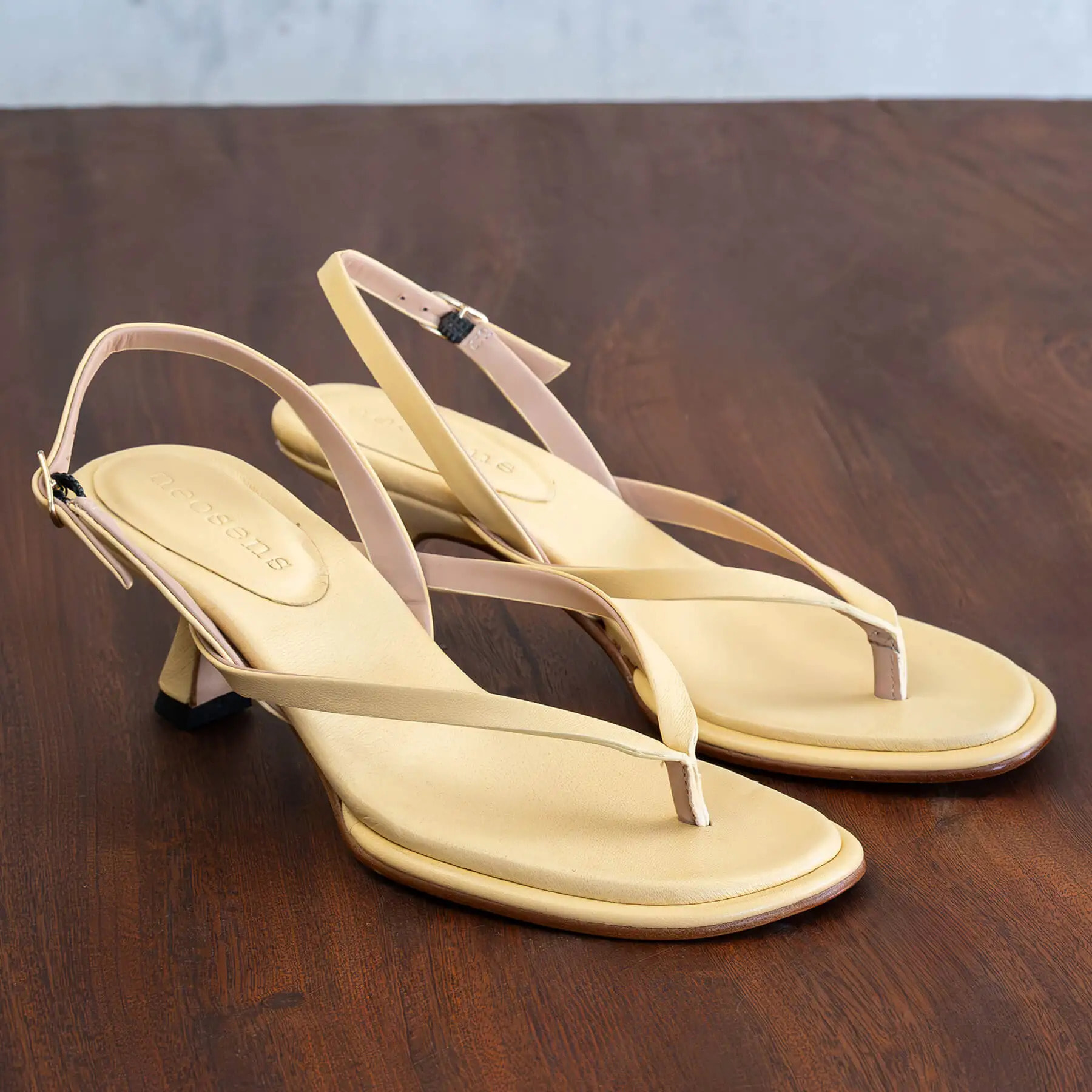 Sandalias con tacón S3166 NAPPA BLACK/ GLERA color Black