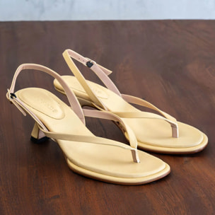 Sandalias con tacón S3166 NAPPA BLACK/ GLERA color Black