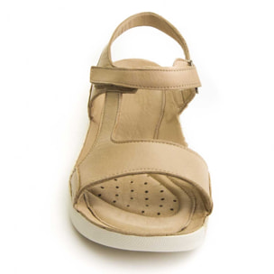 SANDALIA PLANA PIEL CONFORTABLE PURAPIEL VENETO