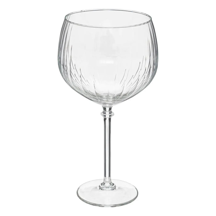 4 verres à gin striés 64CL