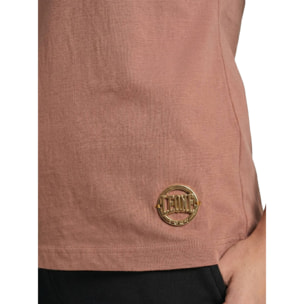 Camiseta elegante de manga corta para mujer