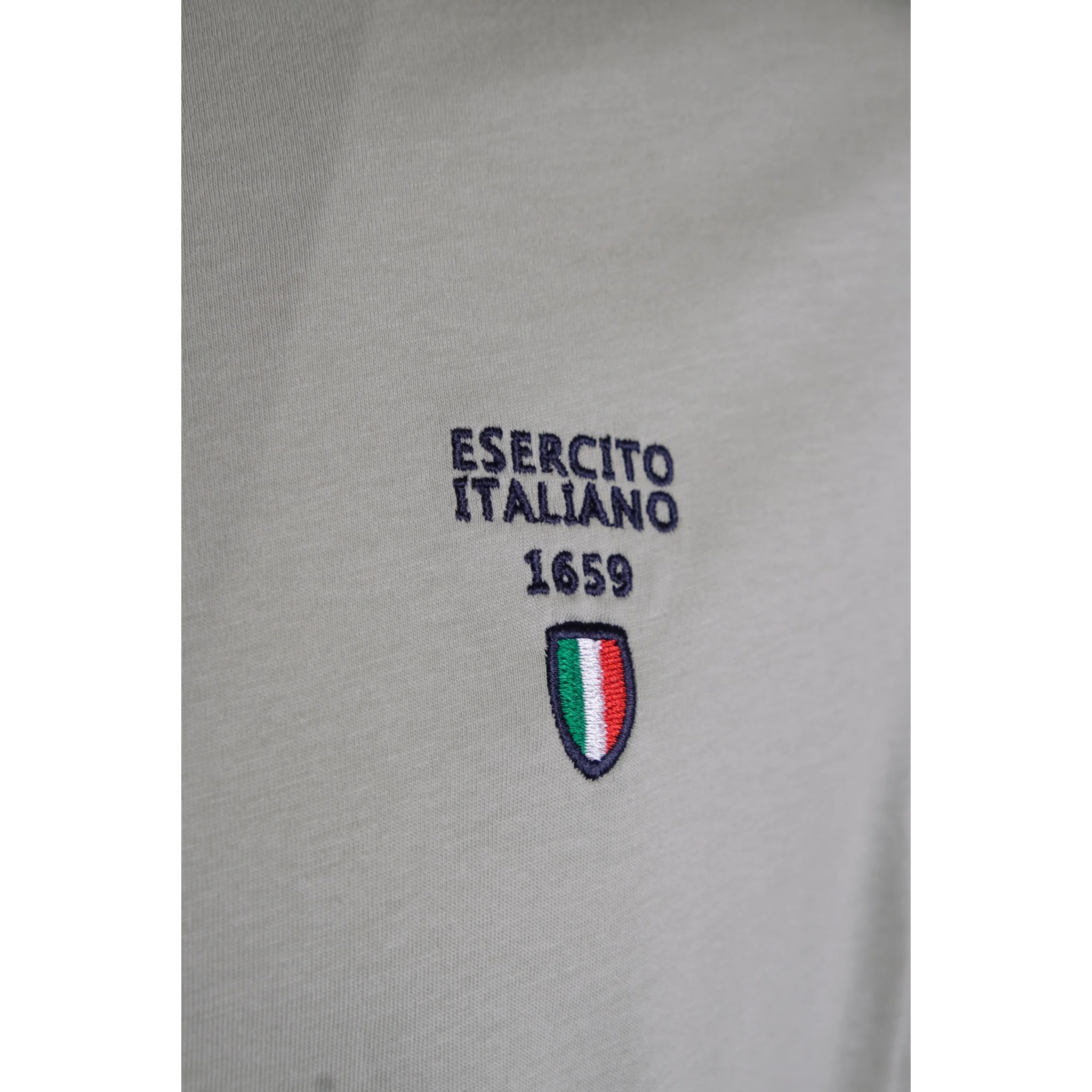 T-shirt Esercito verde in cotone uomo