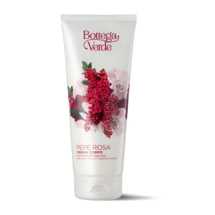 Crema corporal con extracto de pimienta rosa (200 ml)