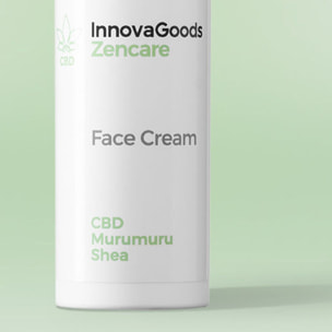 Crème Hydratante pour le Visage CBD Zencare InnovaGoods 50 ml