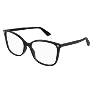 Gafas de Vista Gucci GG0026O-001 de Acetato Mujer 53 mm