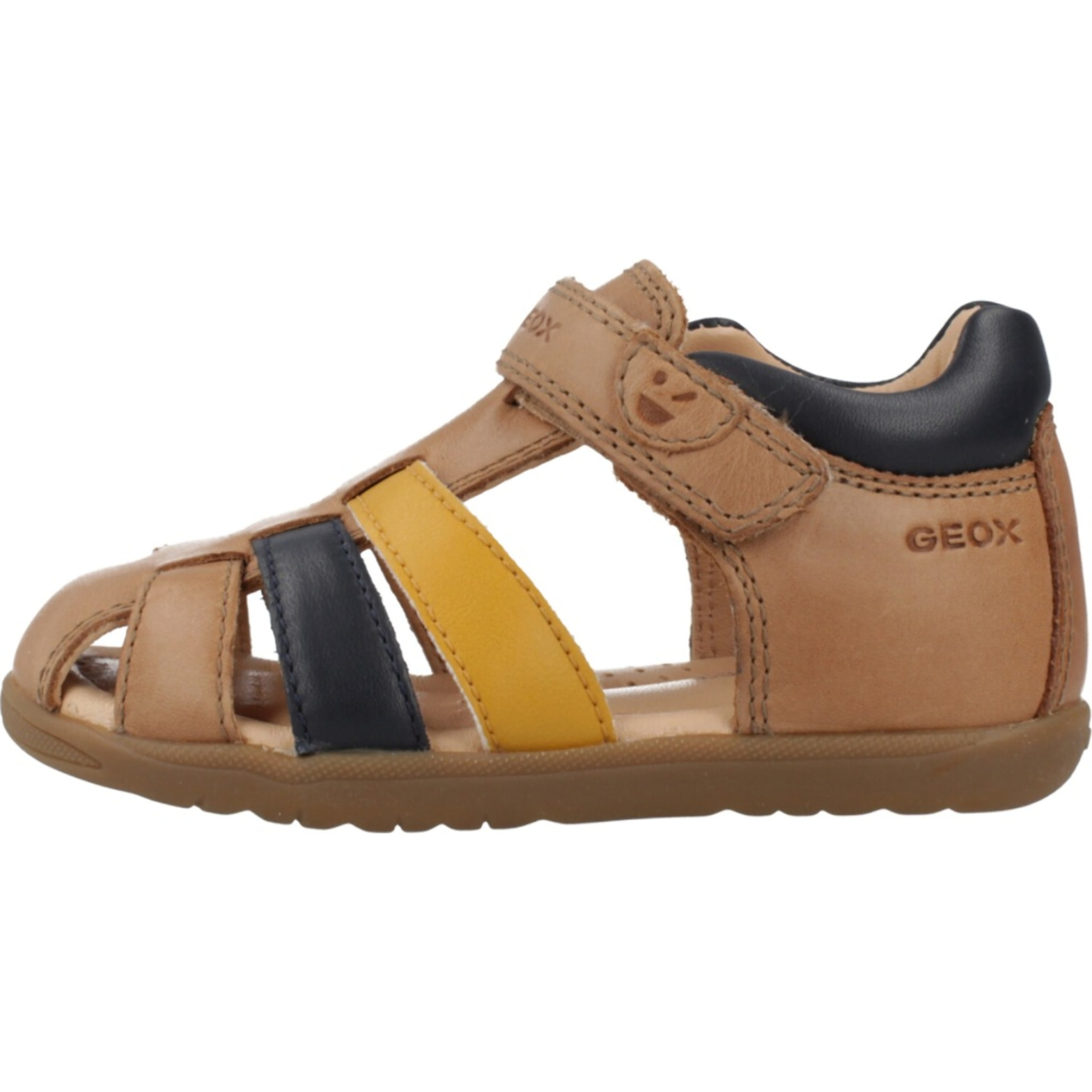 Sandalias Niño de la marca GEOX  modelo B SANDAL MACCHIA MARRON
