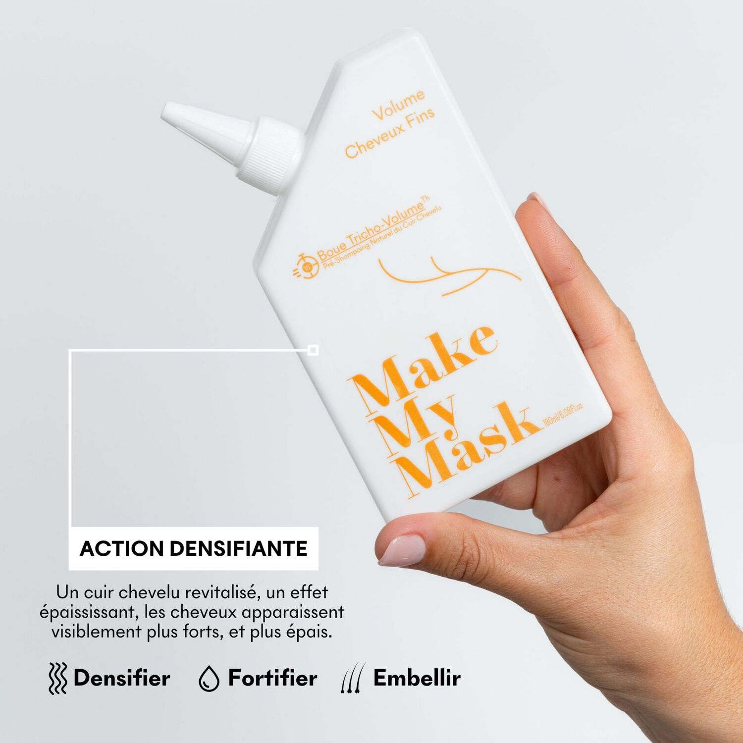 Boue Tricho-Volume - Pré-Shampoing Volume 180 ml