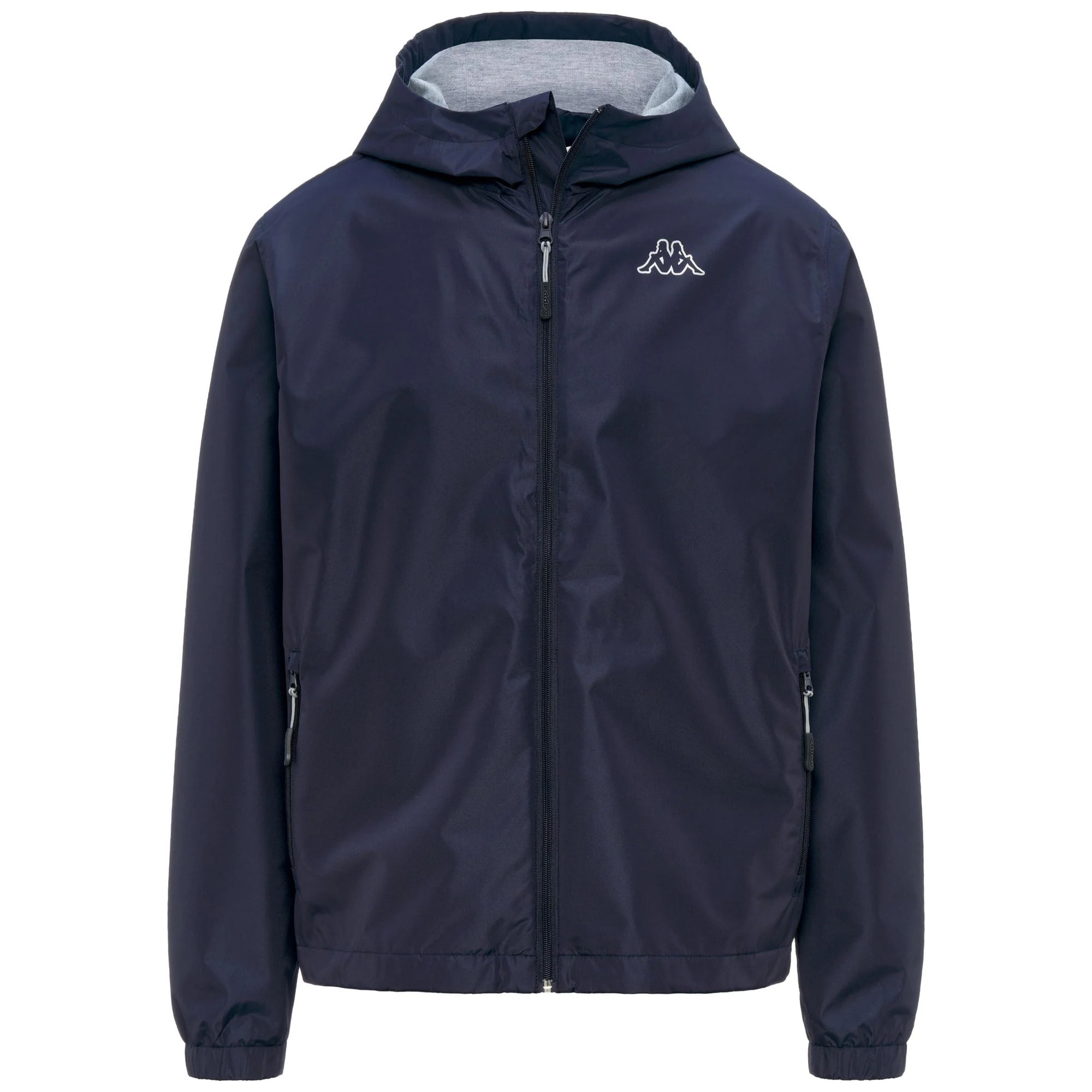 Kappa - Chaquetas Hombre Mujer Azul - Logo Olimet