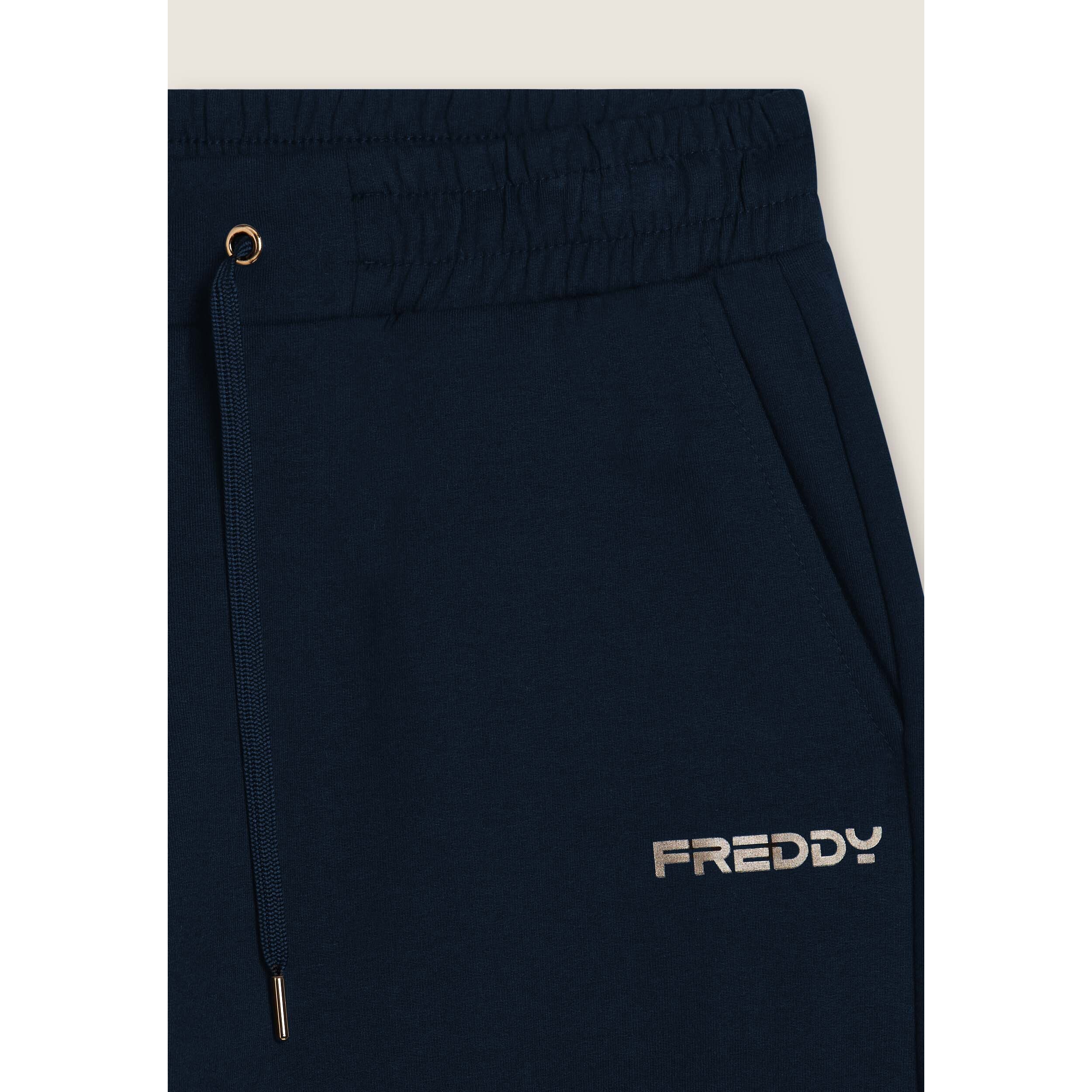 Pantaloni regular con gamba dritta e coulisse