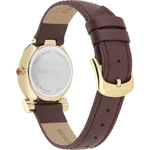 Ferragamo Orologio Analogico Al Quarzo Vb-Gancini Twisted 28Mm-F