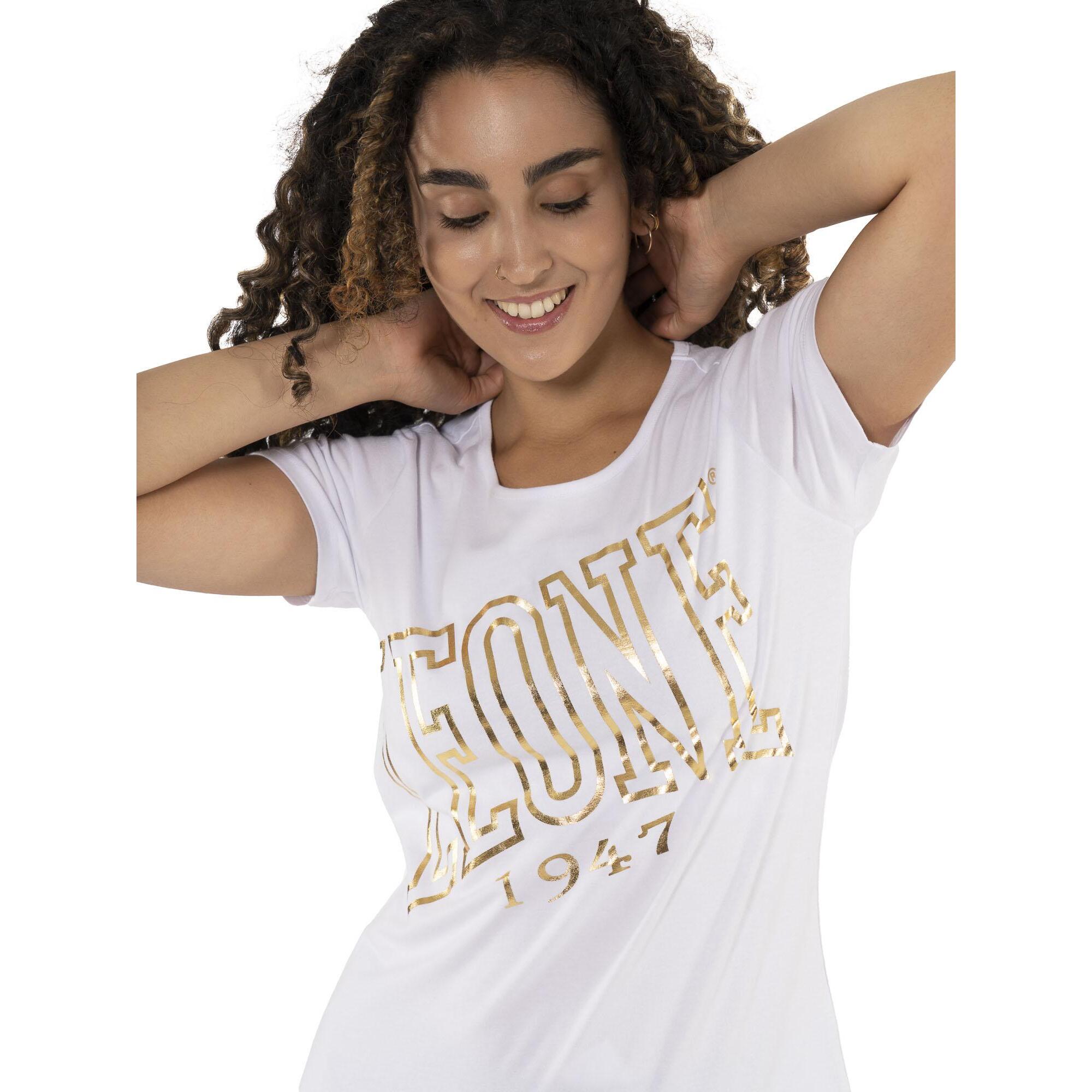 Camiseta manga corta mujer 'Authentic Gold'