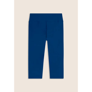 Leggings corsaro vita alta in tessuto tecnico elasticizzato