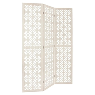 Paravent "Nomade" blanc H170cm
