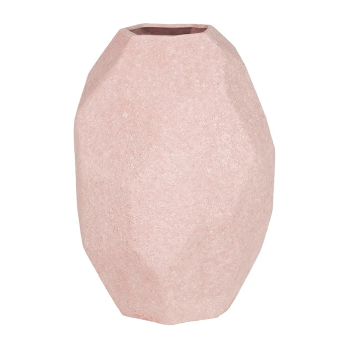 Florero Cerámica Rosa 25x25x36 Cm